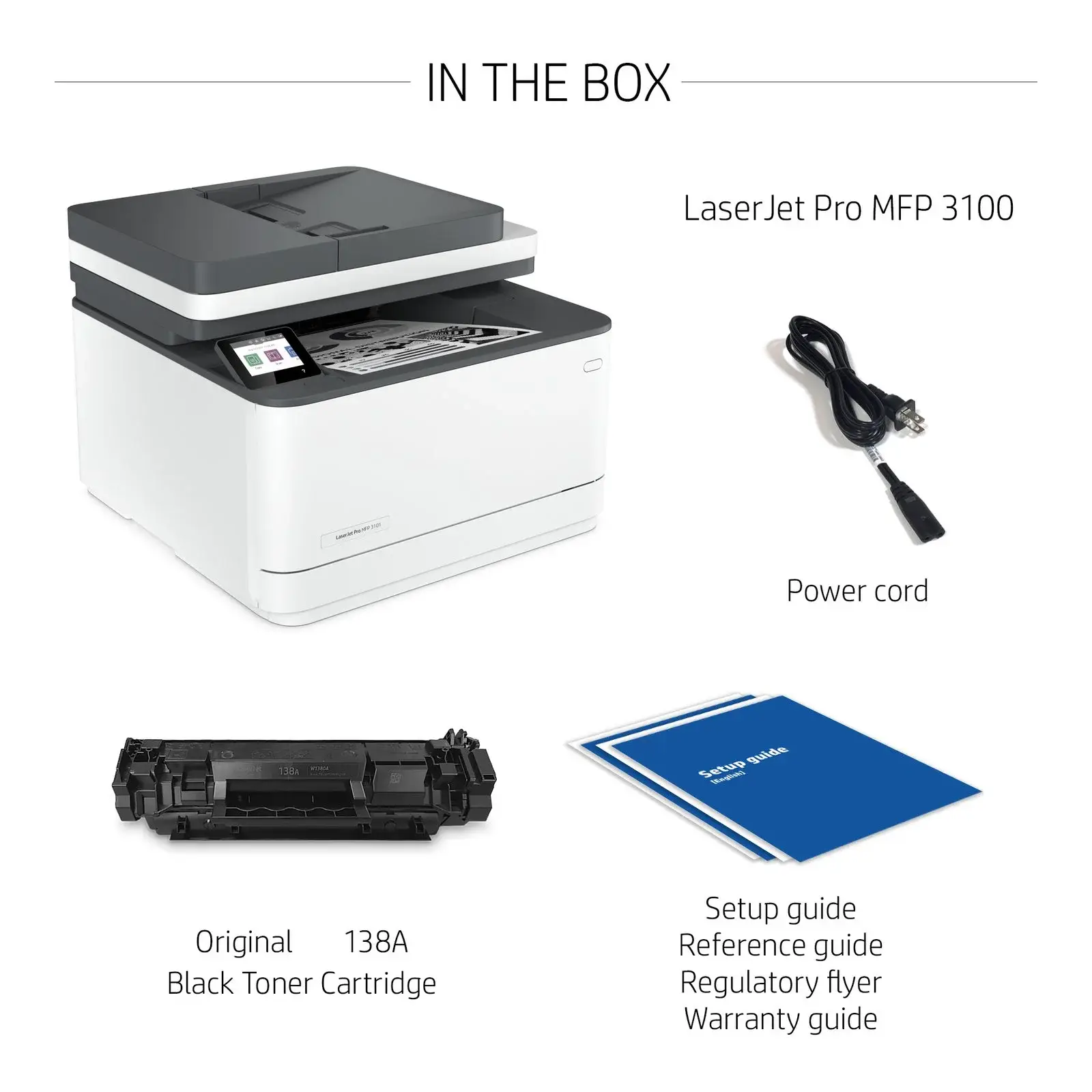 LaserJet Pro MFP 3101fdw Wireless Printer with Fax, AI-enabled - Image 2
